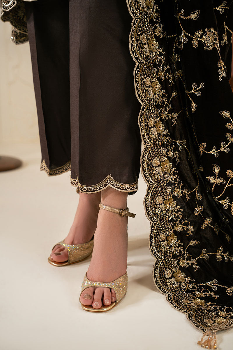 RUSTIC RADIANCE-3PC (SHIRT, TROUSER & DUPATTA) - Pehnaawaa