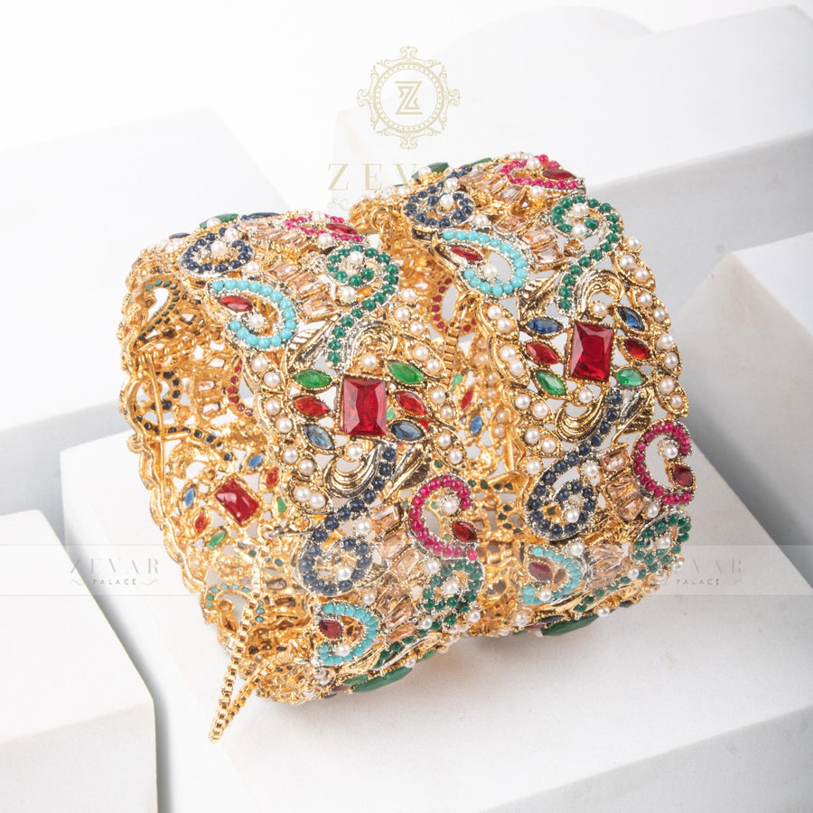 Luxury Naurattan Bangles 02 - Pehnaawaa