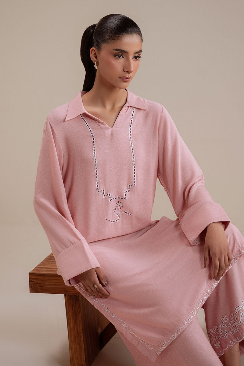 ROSE QUARTZ-2PC (SHIRT & TROUSER) - Pehnaawaa