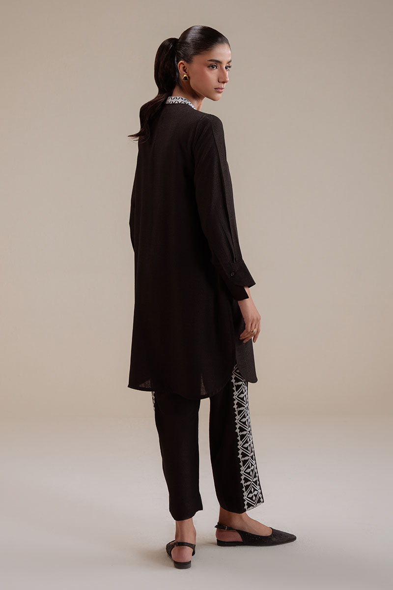 BLACK MIST-2PC (SHIRT & TROUSER) - Pehnaawaa