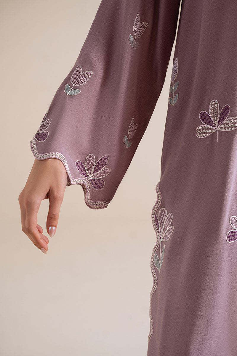 PURPLE HAZE-3PC (SHIRT, TROUSER & DUPATTA)