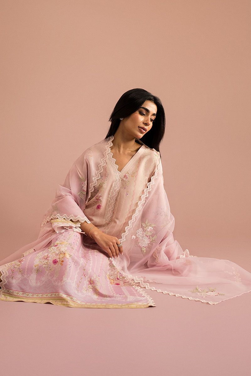 CORAL DREAM-2PC (SHIRT & DUPATTA) - Pehnaawaa