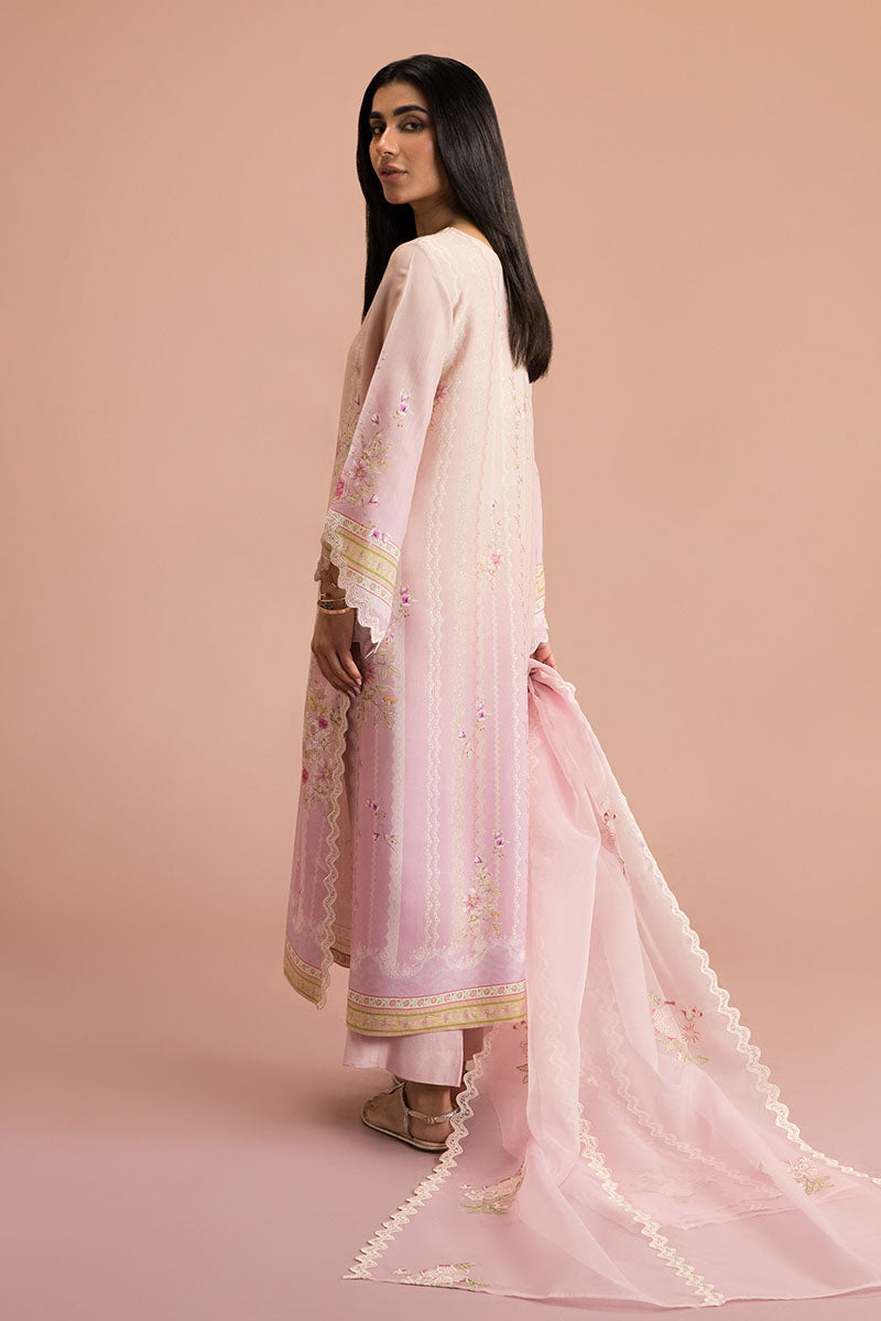 CORAL DREAM-2PC (SHIRT & DUPATTA) - Pehnaawaa