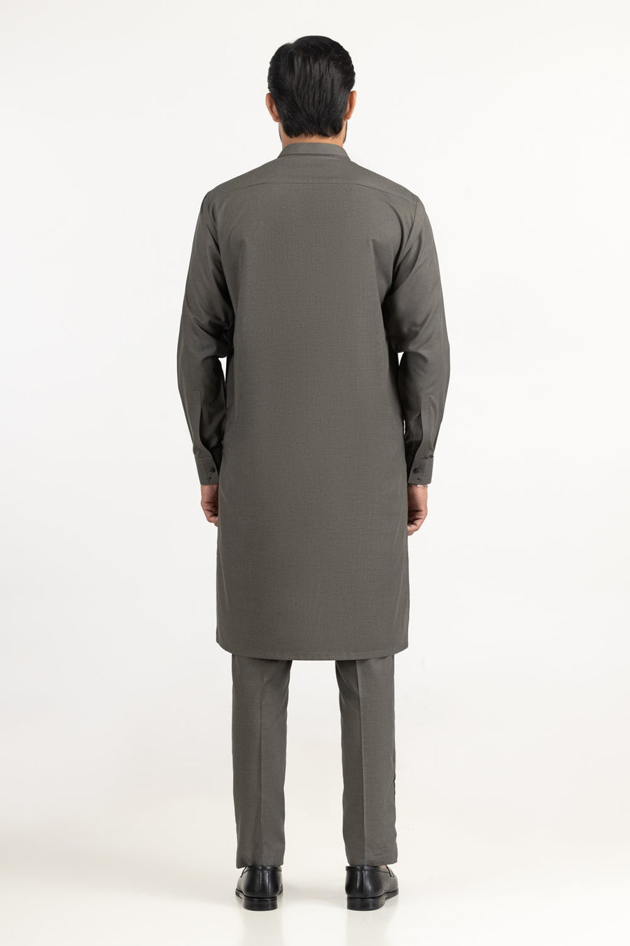 Sage Cotton 2-Piece Kurta | Minimalist Placket Design