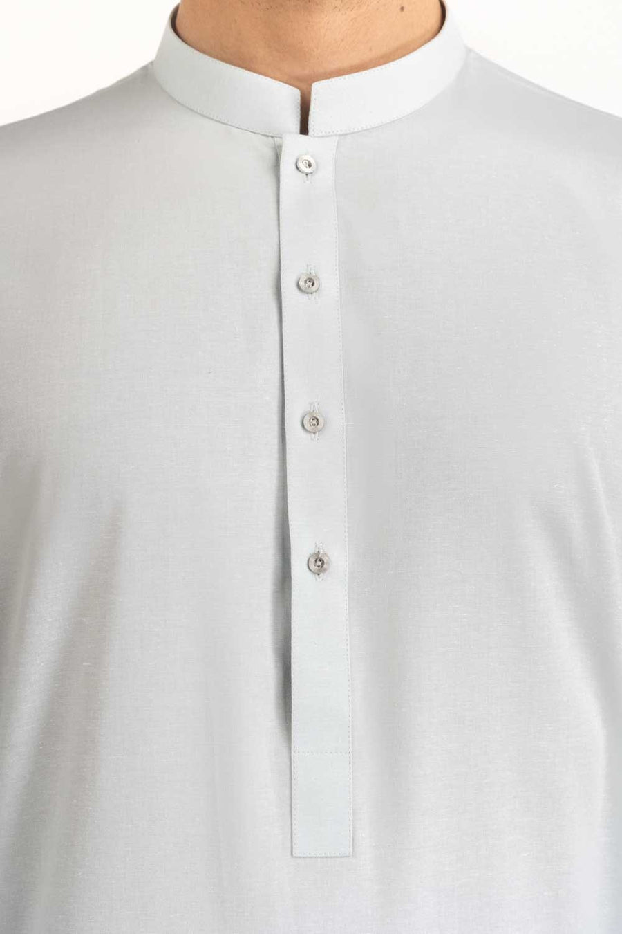 Mint Cotton 2-Piece Men's Kurta | Mandarin Collar