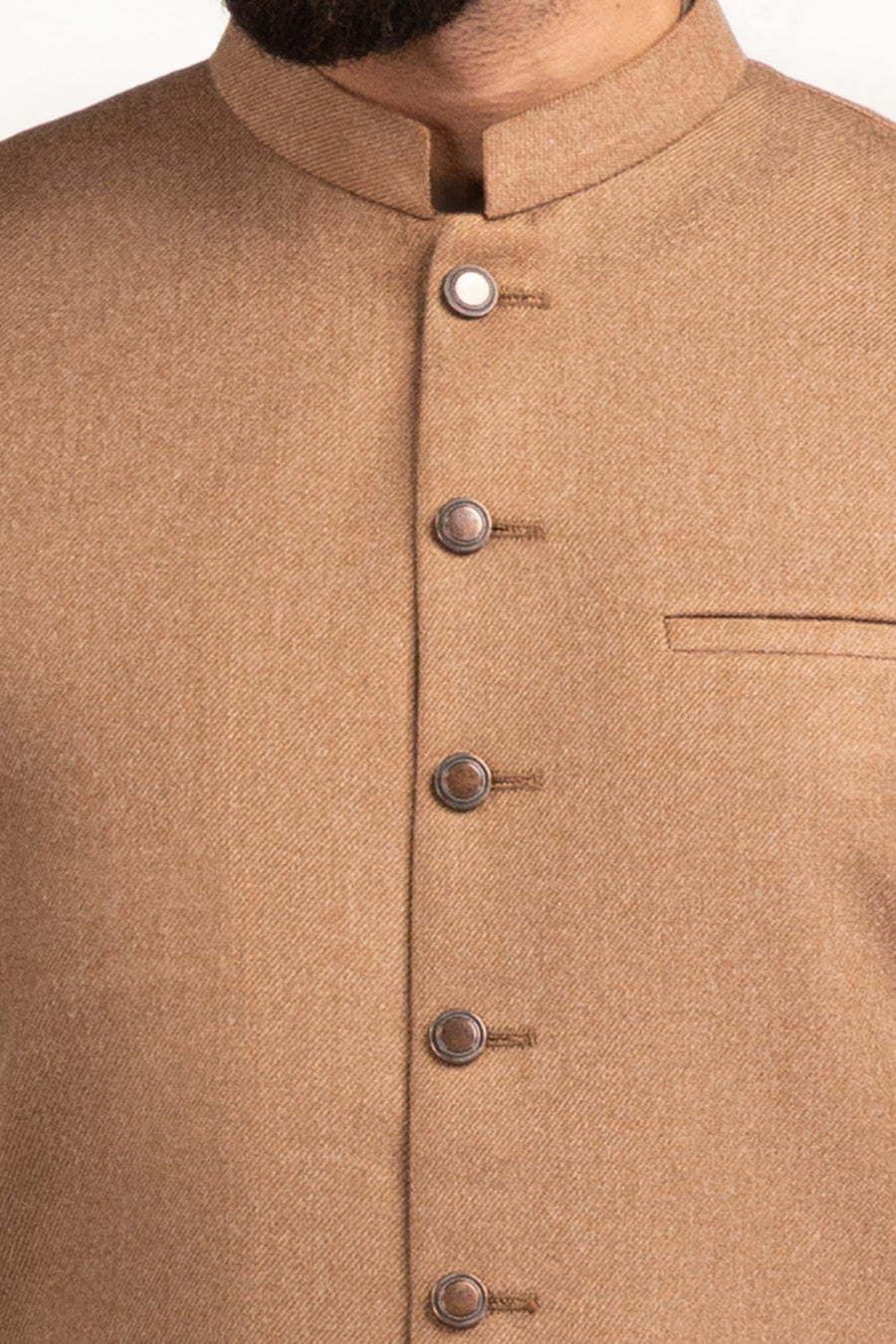 Chocolate Brown Silk Waistcoat | Grade A Mulberry