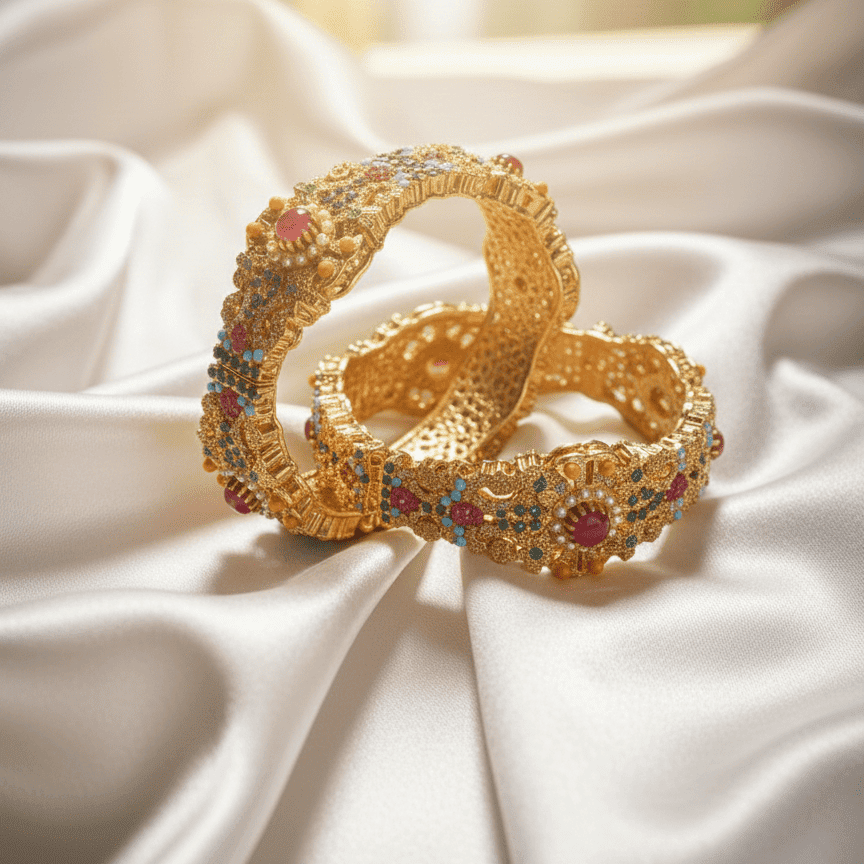Navrang Heritage Bangles - Pehnaawaa
