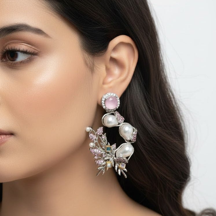 Pearl Shimmer Dangles - Pehnaawaa