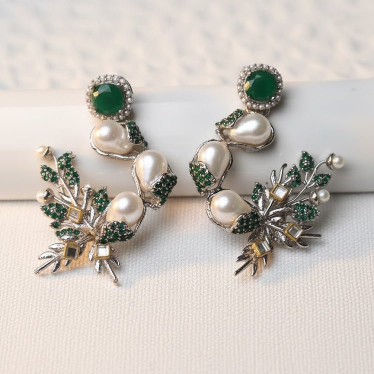 Pearl Shimmer Dangles - Pehnaawaa