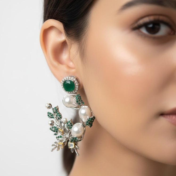 Pearl Shimmer Dangles - Pehnaawaa