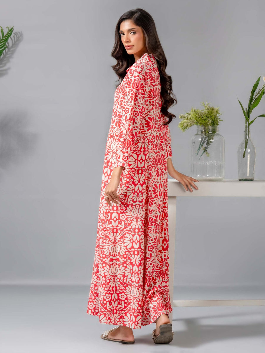 Printed Viscose Dress - Pehnaawaa