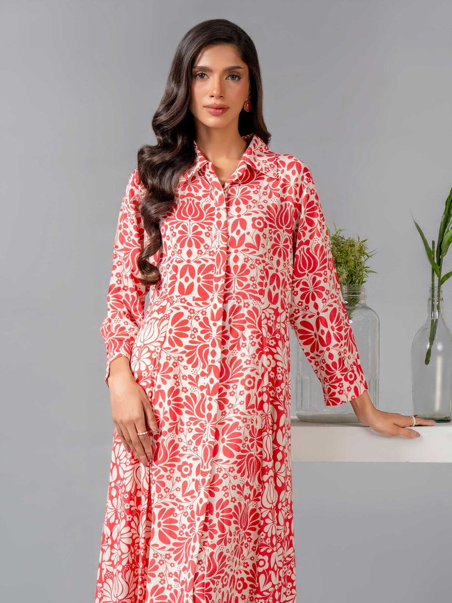 Printed Viscose Dress - Pehnaawaa