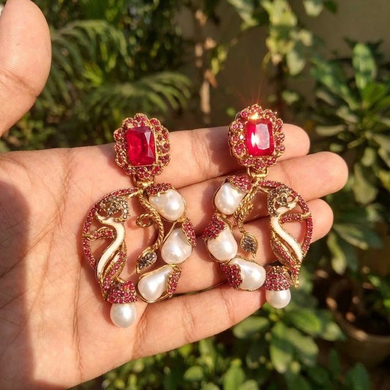 Royal Heirloom Earrings - Pehnaawaa