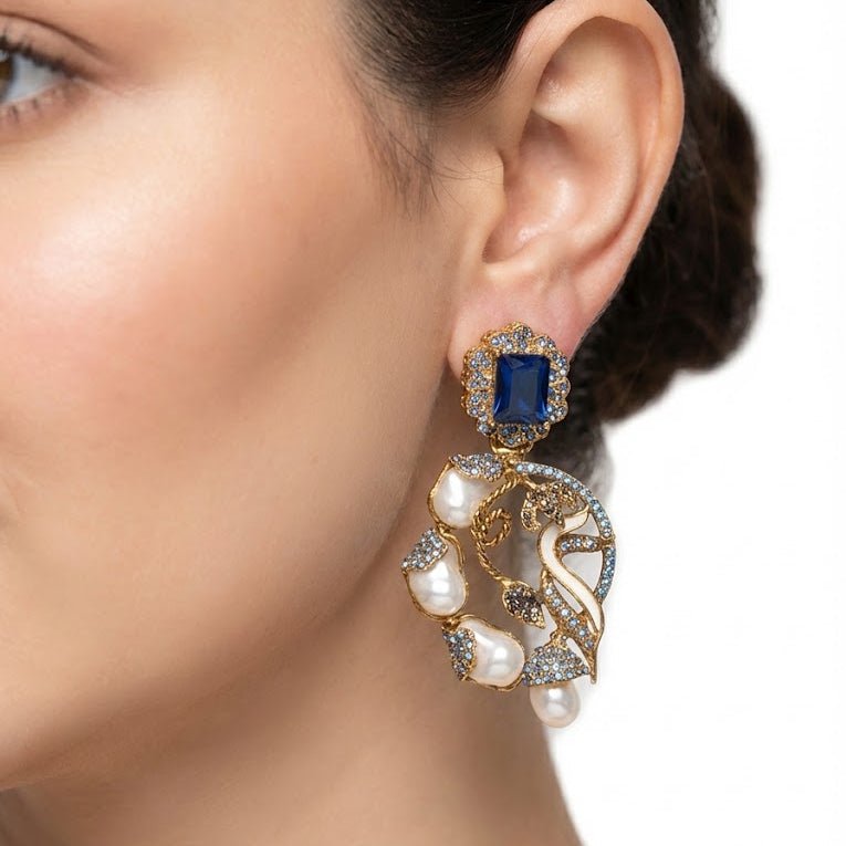 Royal Heirloom Earrings - Pehnaawaa