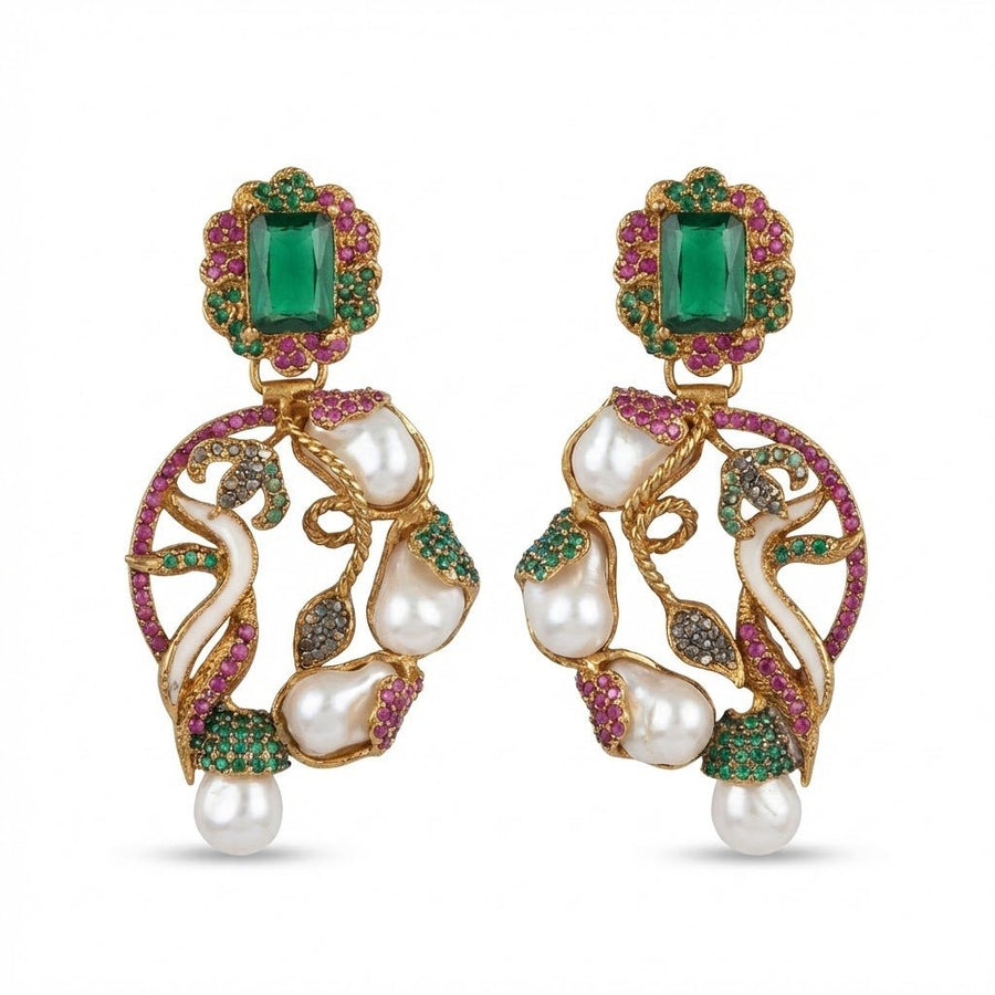 Royal Heirloom Earrings - Pehnaawaa