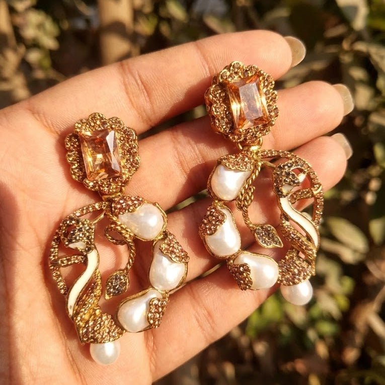 Royal Heirloom Earrings - Pehnaawaa
