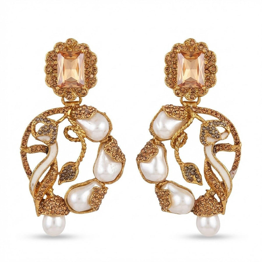 Royal Heirloom Earrings - Pehnaawaa