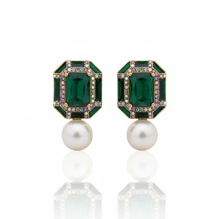 Sadaf Glow Studs - Pehnaawaa
