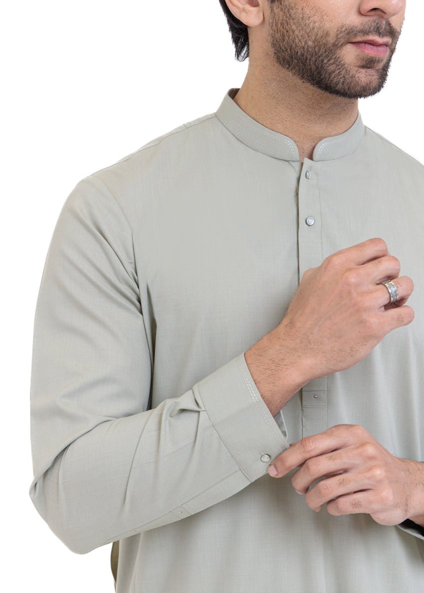 Sage - Blended - Shalwar Suit - (MP2PBBW25ADN18) - Pehnaawaa