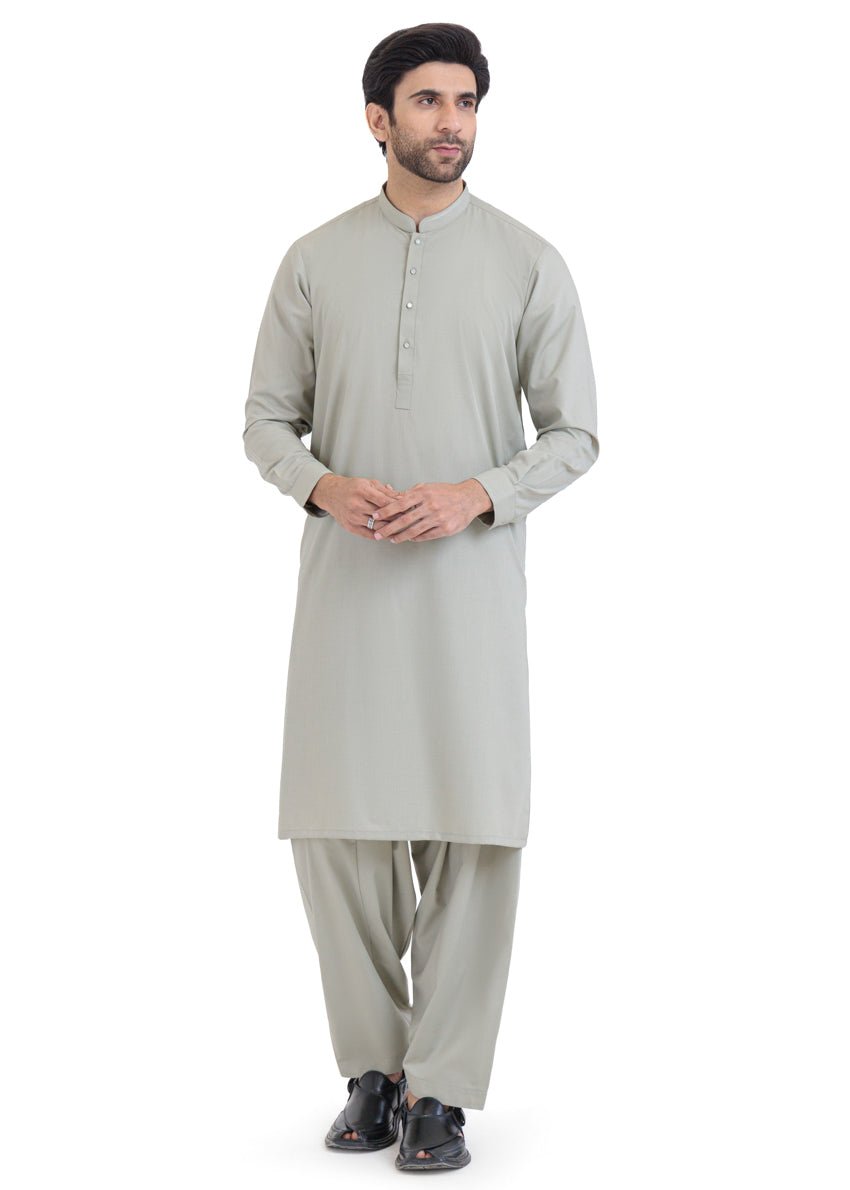 Sage - Blended - Shalwar Suit - (MP2PBBW25ADN18) - Pehnaawaa