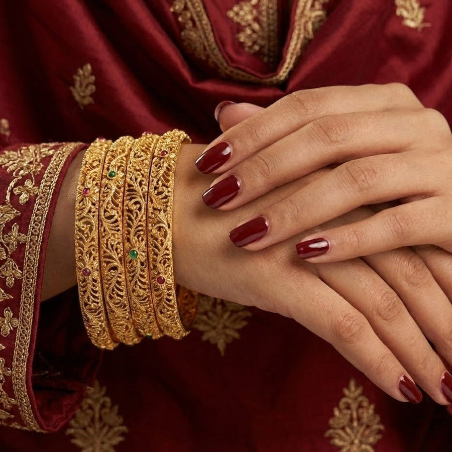 Shahi Rajwari Bangles - Pehnaawaa