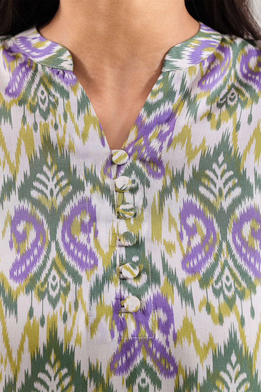 Printed Arabic Lawn Stitched 2 Piece (Shirt/Trouser) - Pehnaawaa