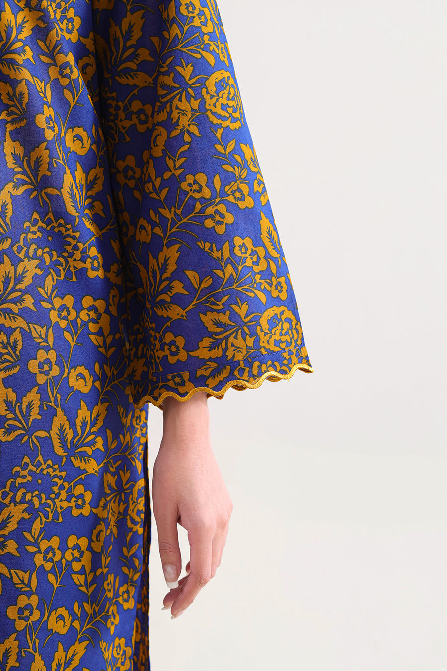 Stitched Printed Embroidered Lawn 2 Piece (Shirt/Trouser) - Pehnaawaa