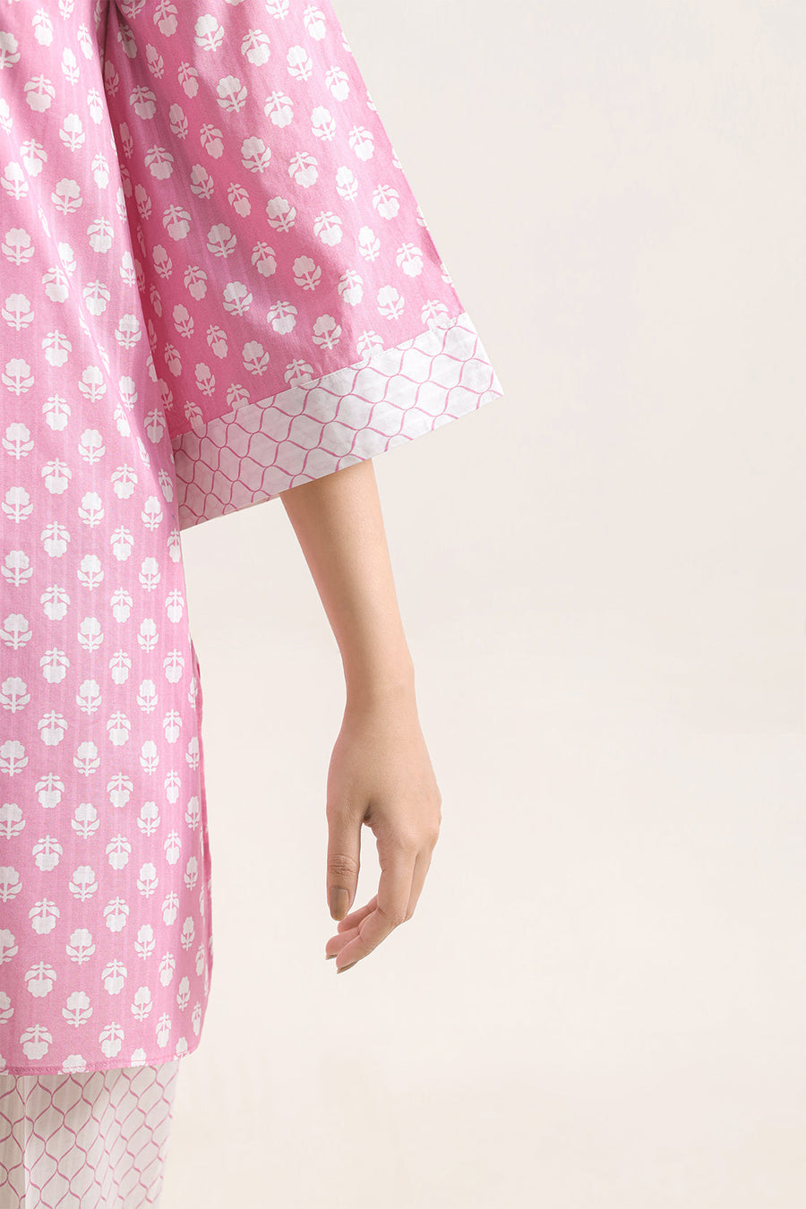Printed Lawn Stitched 2 Piece (Shirt/Trouser) - Pehnaawaa