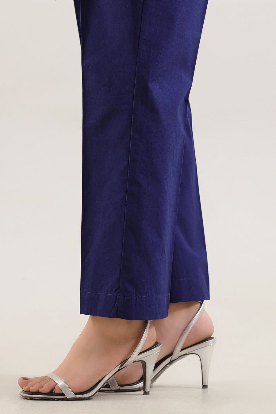 Solid Embroidered Poplin Stitched 2 piece (Shirt/Trouser) - Pehnaawaa