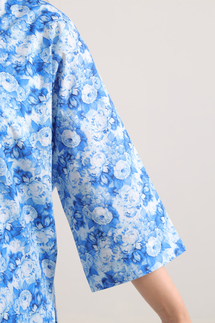 Printed Strip Lawn Stitched 2 Piece (Shirt/Trouser)