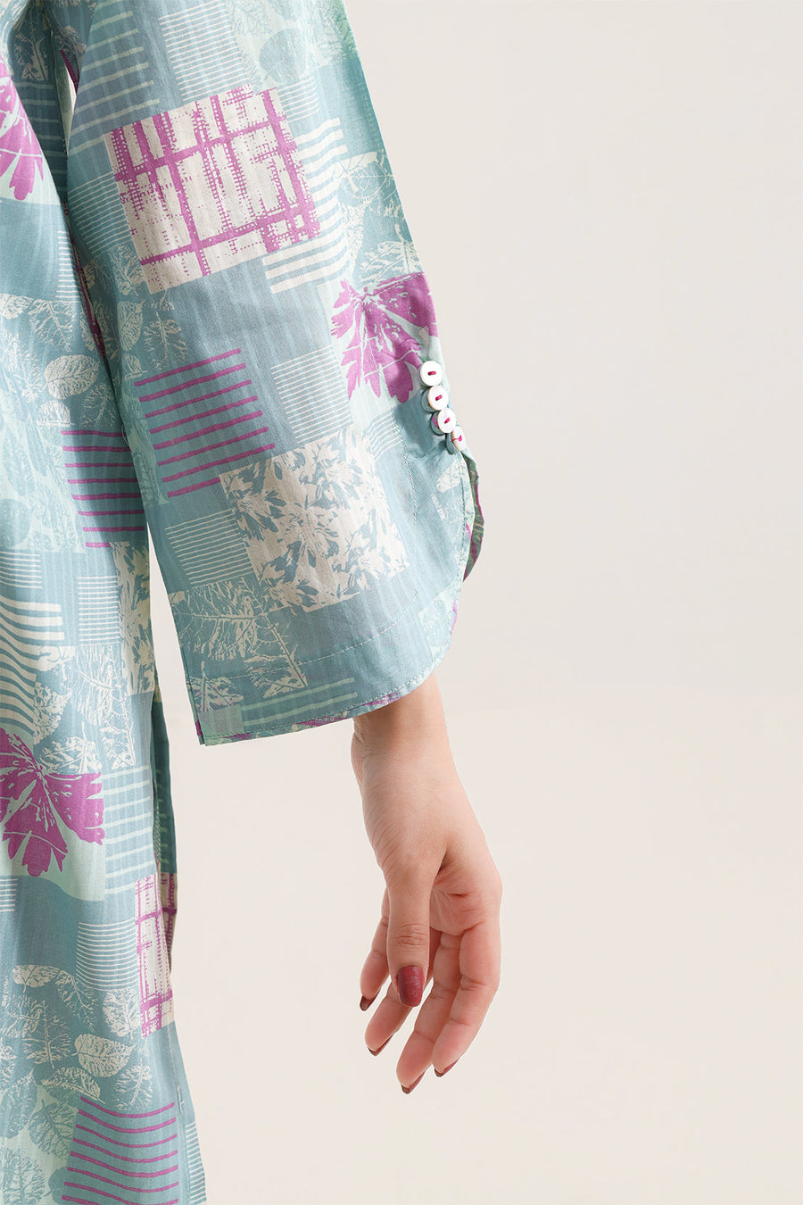 Printed Lawn Stitched 2 Piece (Shirt/Trouser)
