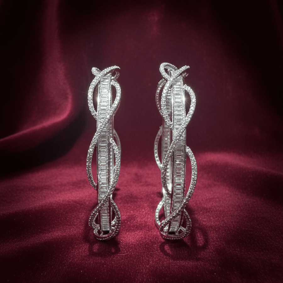 The Heritage Zircon Bangle - Pehnaawaa
