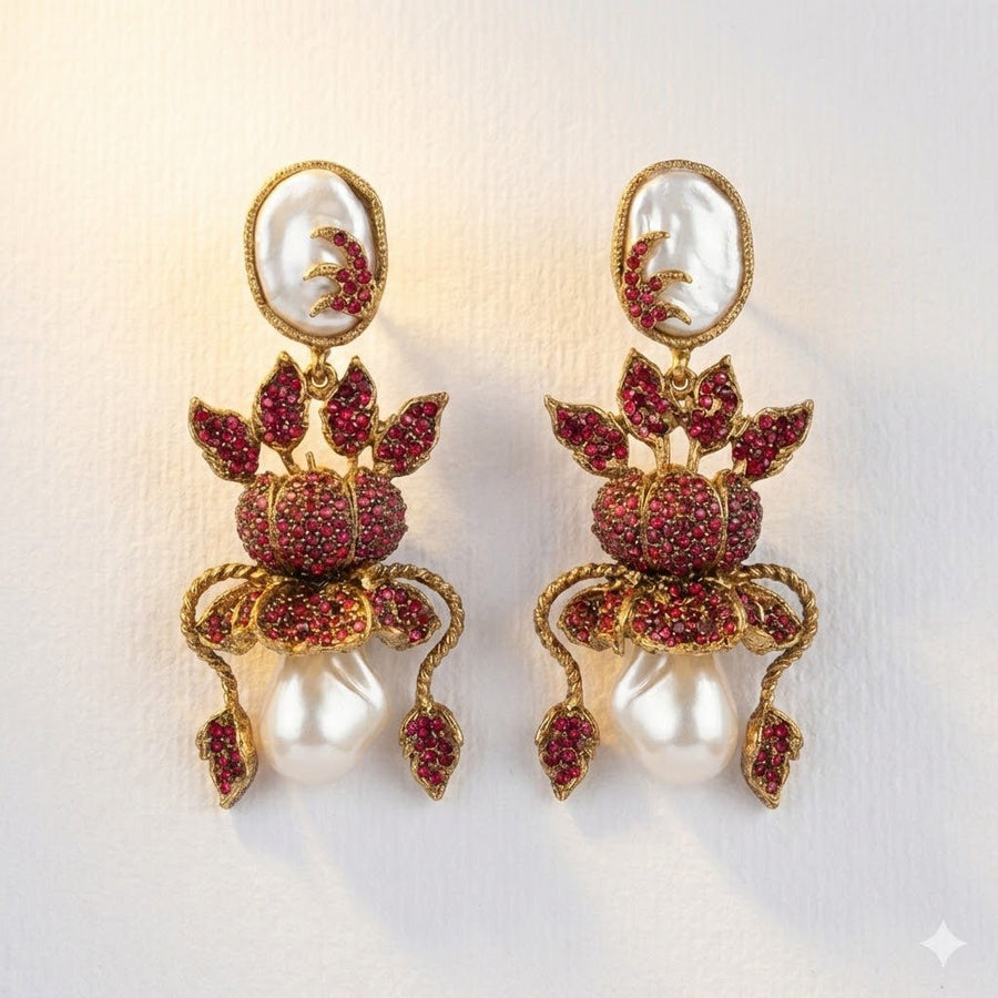 The Imperial Gilded Lotus Drops - Pehnaawaa