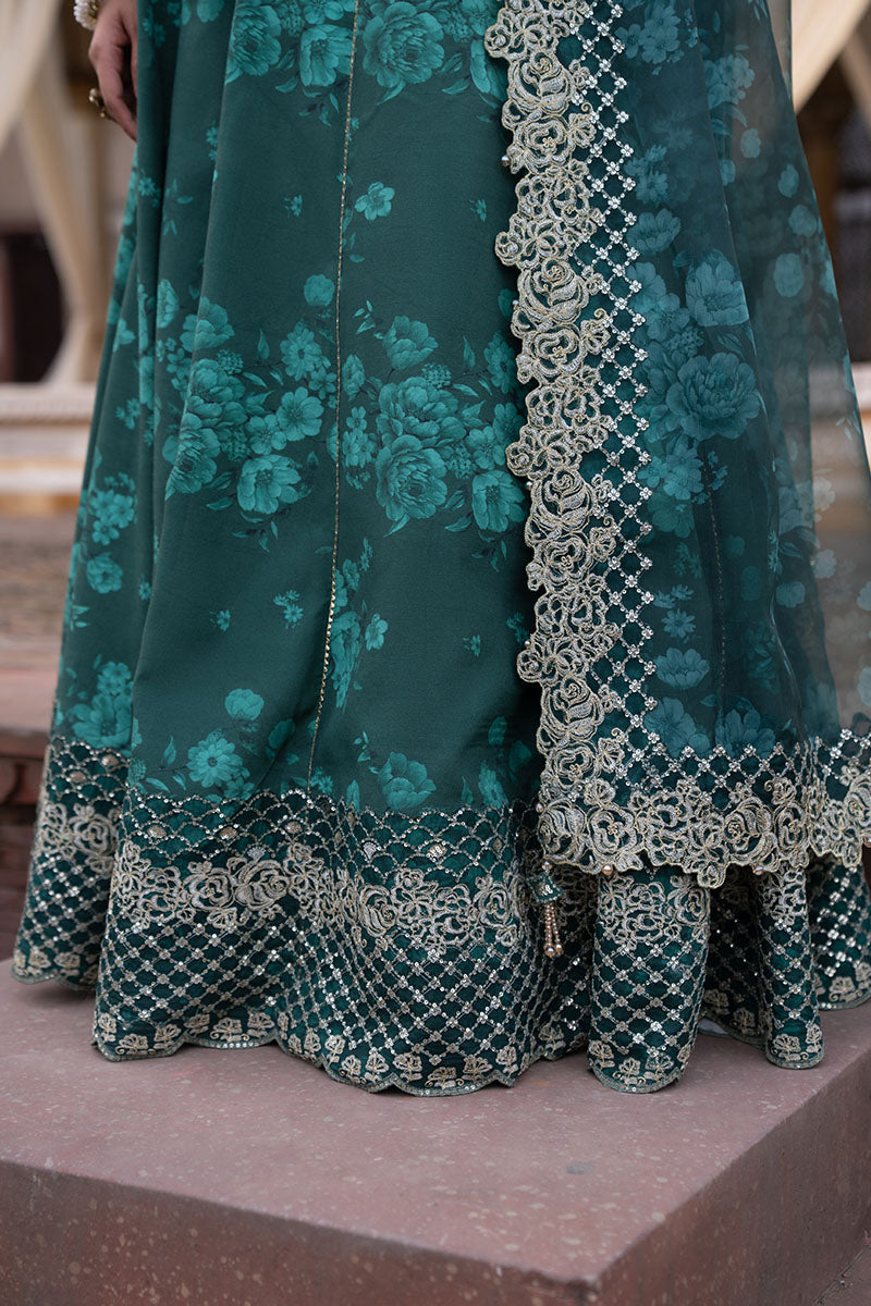 SEQUIN GROVE-3PC SILK EMBROIDERED PRET - Pehnaawaa