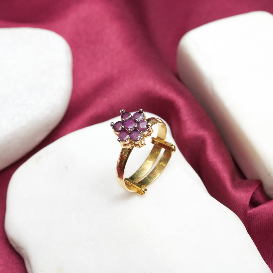Zircoon Flowers Ring - Pehnaawaa