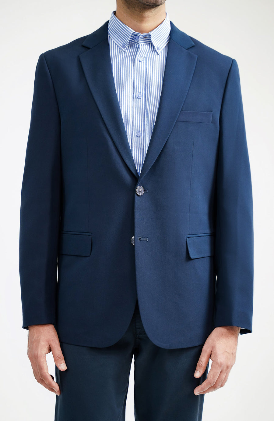 ABLAZE BLAZER - NAVY BLUE