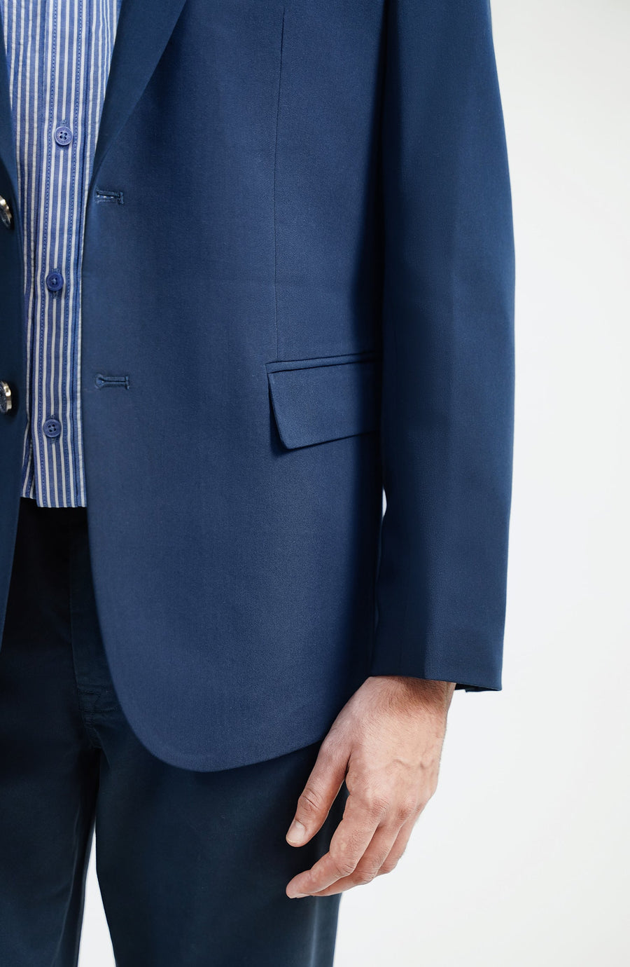 ABLAZE BLAZER - NAVY BLUE