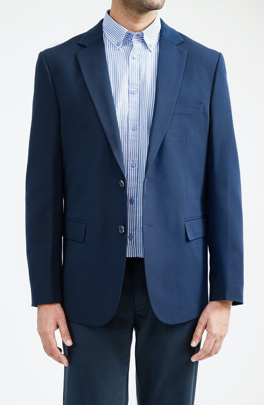 ABLAZE BLAZER - NAVY BLUE