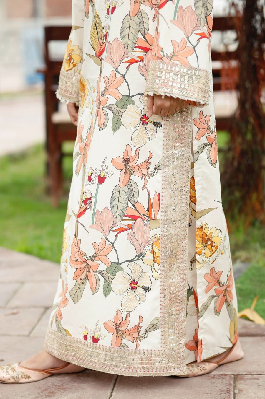 Allure Flora | 2 Piece Stitched Suit