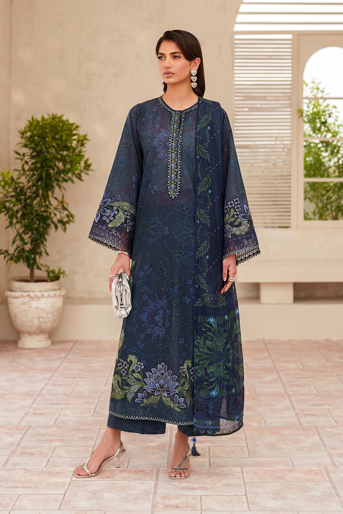 Navy Lawn Three-Piece Set | 3-Piece EJ