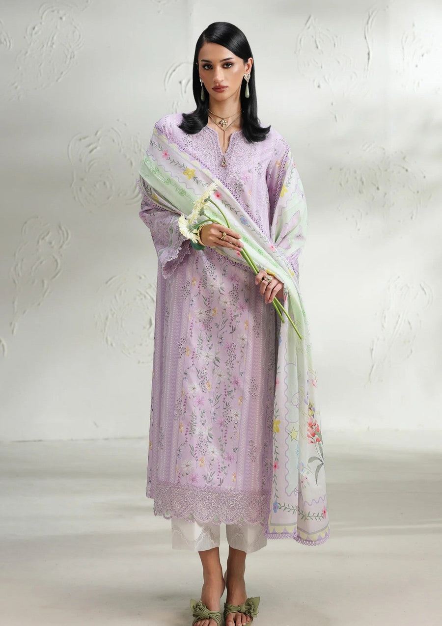 Lawn - Qalamkar - Q Prints Drop II 26 - QQP#08 B - ELSIE - Pehnaawaa