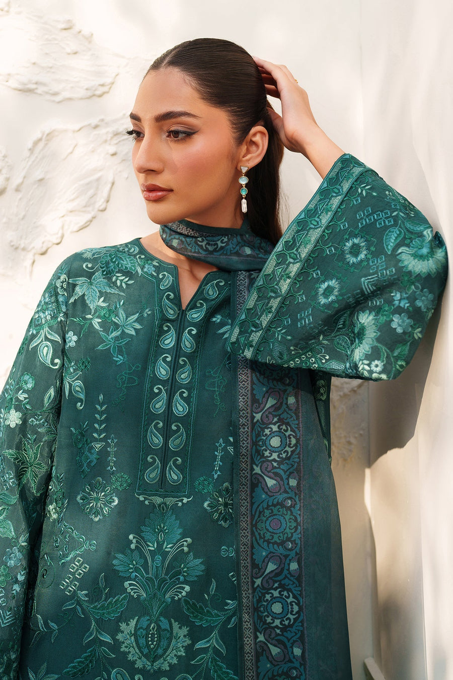 Dyed Raw Silk FORMAL | Stitched No.2 V2 6O