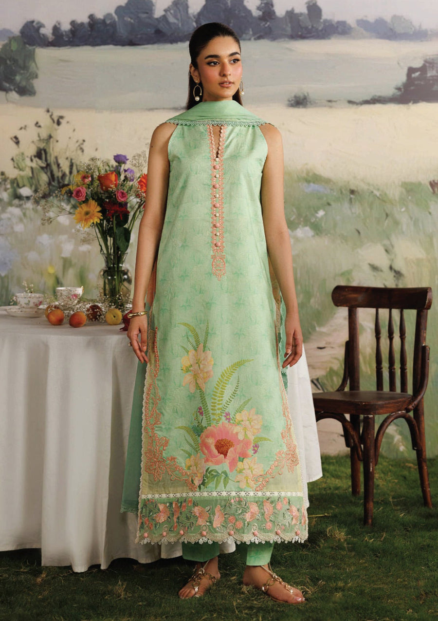 Lawn - Zarqash - Rimjhim The Moonsoon Edit 26 - ZQ#002 - MEHRAAB -E-GUL - Pehnaawaa