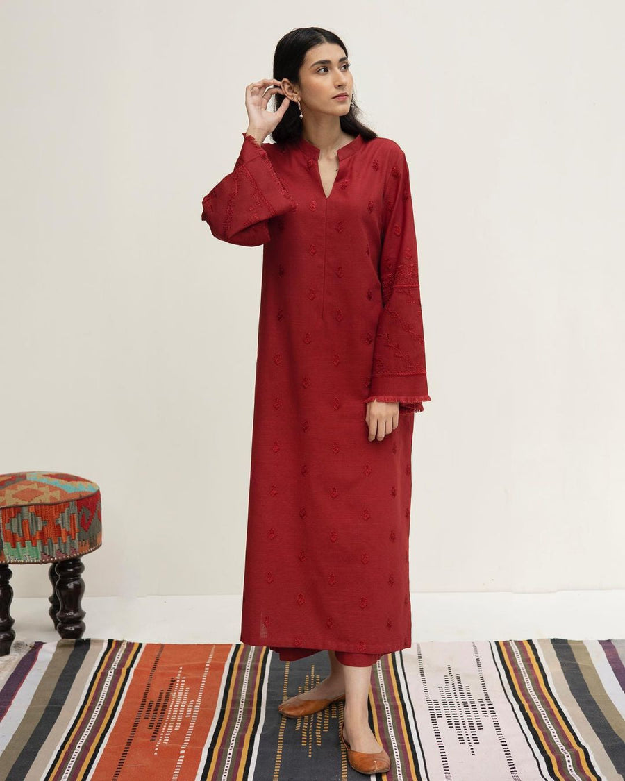 Gul-e-Rooh – Elegant Embroidered Suit for Women