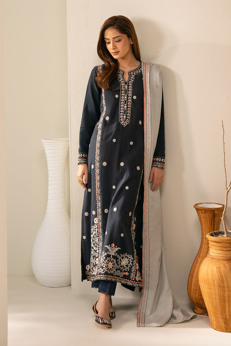 CHERRY WOOD-2PC (SHIRT & DUPATTA) - Pehnaawaa