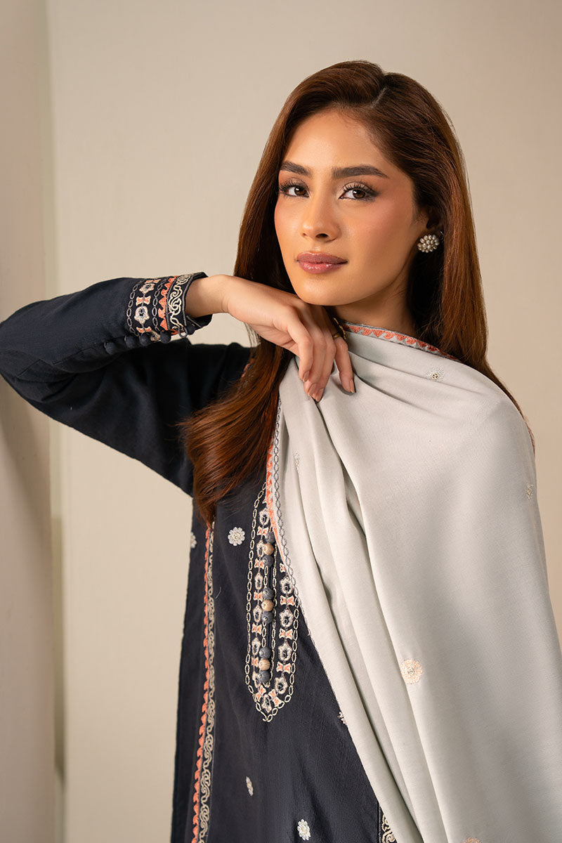 CHERRY WOOD-2PC (SHIRT & DUPATTA) - Pehnaawaa