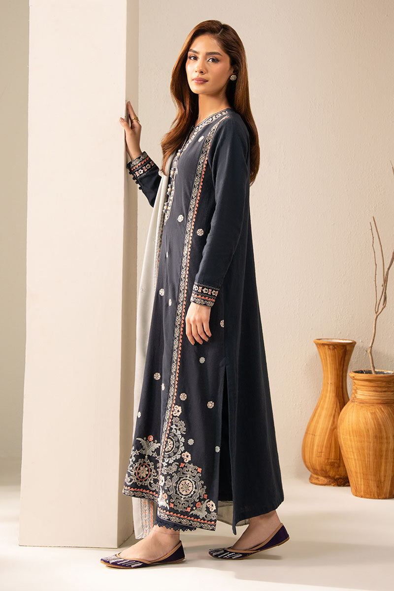 CHERRY WOOD-2PC (SHIRT & DUPATTA) - Pehnaawaa
