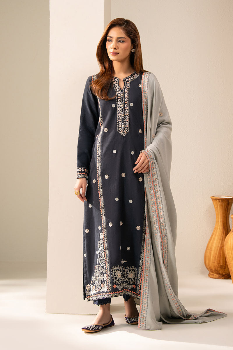 CHERRY WOOD-2PC (SHIRT & DUPATTA) - Pehnaawaa