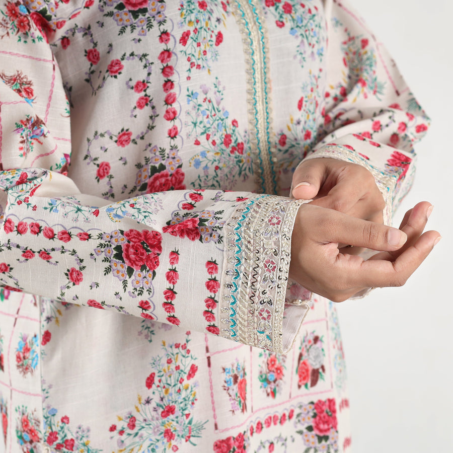 Floral Mist | 2 Piece Khaddar