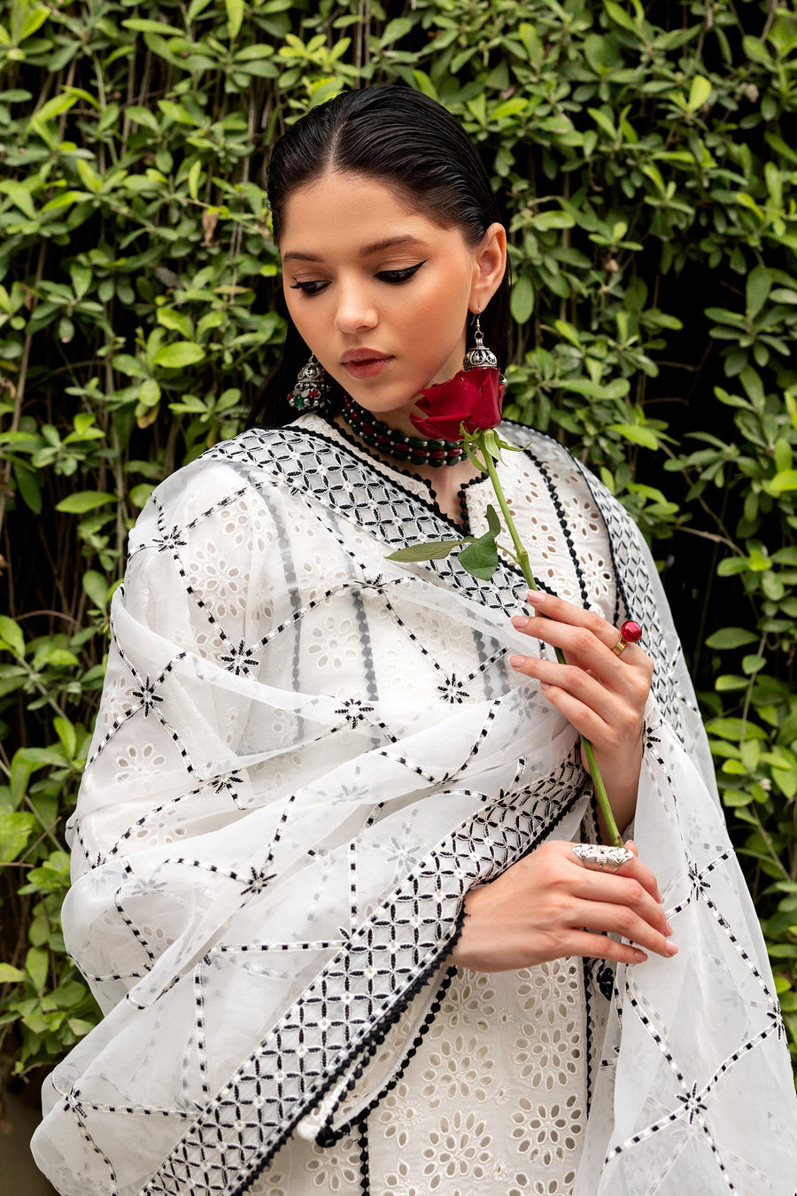 Linnea Eyelet Embroidered Lawn 3-Piece Suit